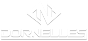 Dornelles Logotipo Misto Branco PNG com sombra 444x0